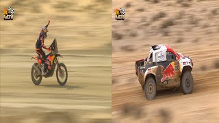 Nasser AlAttiyah y Kevin Benavides ganan el Dakar 2023 [upl. by Whetstone]