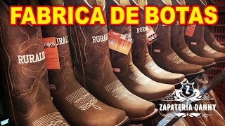 Como se hacen las botas Rurales en la fábrica de botas de León Guanajuato fino plata oro vaquero [upl. by Aratehs]