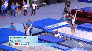 2017 Synchro Trampoline World Championships Female [upl. by Naitsihc151]