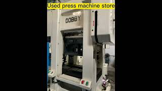 Used DOBBY 60 ton second hand high speed press machine [upl. by Ylurt]