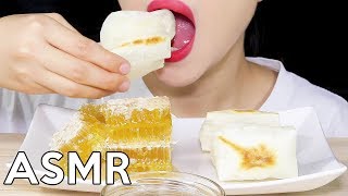 ASMR KIRIMOCHI amp HONEYCOMB 키리모찌amp벌집꿀 리얼사운드 먹방 Eating Sounds [upl. by Saberhagen401]