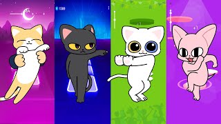 Cartoon Cats Believer x Dance Monkey x Enemy x Sea Shanty Cat Cover [upl. by Derej]