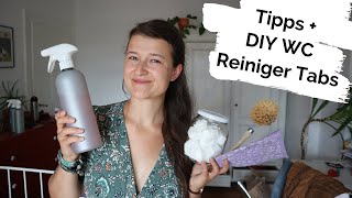 10 Tipps  plastikfrei amp ökologisch putzen  DIY WC Reiniger Tabs [upl. by Najtsirk149]