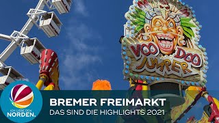 Bremer Freimarkt Die Highlights 2021 [upl. by Saylor]