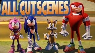 All Cutscenes  Sonic Boom Rise of Lyric Wii U [upl. by Barthold276]