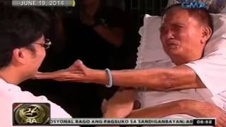 24Oras Sen Revilla emosyonal nang magpaalam sa amang si Don Ramon [upl. by Galatia]