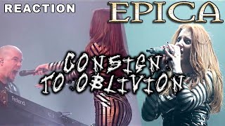 Epica  Consign to oblivion REACTION Best live ever [upl. by Fries]