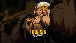 The Rise of Escanor The Unstoppable Lion Sin sevendeadlysins animeinspiration [upl. by Edialeda]