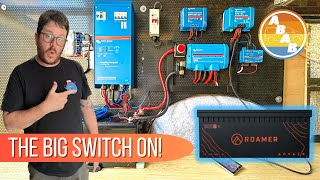 The Big Switch On  VW Crafter Camper Electrical Install [upl. by Hamish215]