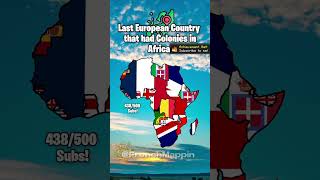 Last European Country 🇪🇺 that Colonized Africa 🌍 countryballs geography mapping shorts [upl. by Nyleve]