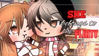 ❣️🔥 ‼️She BELONGS To The Flirty Bully‼️  GLMM  GACHA LIFE MINI MOVIE ❣️🔥 [upl. by Edmund419]