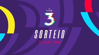 SORTEIO  LIGA 3 [upl. by Silliw]