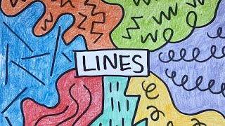 Simple LINE Art activity for Grade 1 and Grade 2 Primary 1 and Primary 2 [upl. by Varini]