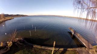 Quadrocopter 350 QX and nice nature over Greifensee Switzerland [upl. by Jorgenson735]