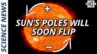 Solar Surprise The Suns magnetic poles will flip earlier than expected [upl. by Alaaj]