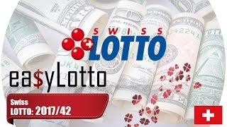 Swiss LOTTO Switzerland 27 May 2017 [upl. by Fernando]