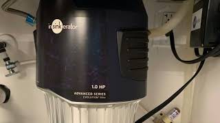 InSinkErator Evolution 1hp Garbage Disposal Review  The New King [upl. by Winna558]