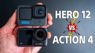 GoPro Hero 12 vs DJI Action 4 Dont Waste YOUR MONEY [upl. by Ardnaxila]