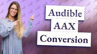 How do I convert Audible AAX to MP3 for free [upl. by Ryan]