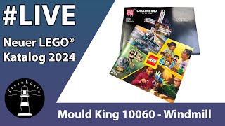 Der Neue LEGO® Katalog 2024 und Mould King 10060 Windmühle lego [upl. by Ruscio]