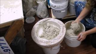 Recycling Clay by Hand in My Home Studio [upl. by Huber959]