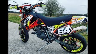 🇫🇷 Transformation KTM SMC 660 [upl. by Esaj]