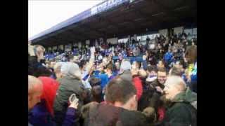 chester fc v northwich vic  pt2 the celebrations april 2012 [upl. by Lynden]