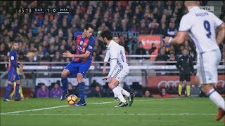 Sergio Busquets Skill  Out Pressing [upl. by Nospmis]