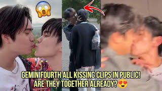 GeminiFourth all PDA momentskissing in public nonstop still normal for bl couple🔥 [upl. by Hephzibah610]