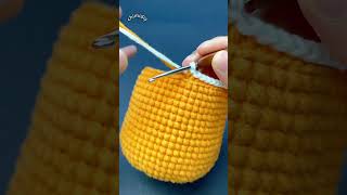 how to crochet a bag for beginners 초보자를위한 가방 코바늘 뜨개질 방법 初心者のためのかぎ針で編むバッグの作り方 crochet 뜨개질 shorts [upl. by Aissatsana]