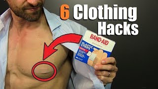 6 Clothing Comfort Hacks EVERY Guy Should Know [upl. by Eniamrahc]