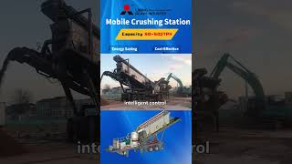 Mobile Crushing Station Capacity 50500TPH Energy Saving CostEffective [upl. by Hsizan503]