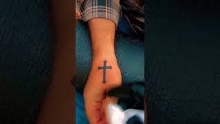 Cross tattoo 7517309391Goa Calangute Beach [upl. by Eidnew479]