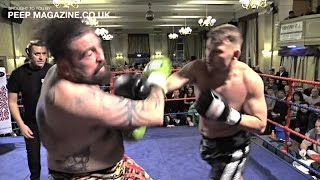 JAMES GYPSY BOY McCRORY V CHRIS GROUT FULL FIGHT CLASH OF THE VIKINGS  PEEP MAGAZINE [upl. by Derreg]