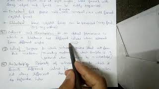 OPTICAL PROPERTIES OF MINERALS HINDI WITH NOTES [upl. by Ennaxor]