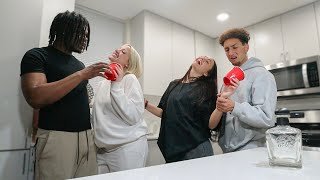 DRUNK PRANK ON THE BOYS THEY WERE HEATED [upl. by Yacov]