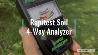 Rapitest Soil 4Way Analyzer [upl. by Niamor920]