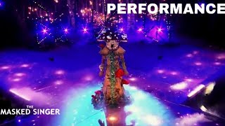 Mushroom Sings quotUnconditionallyquot by Katy Perry  The Masked Singer  Season 4 [upl. by Teryl612]