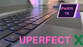 iPadOS 16  Utiliser un moniteur USBC  test du UPERFECT X LapDock un moniteur externe tactile [upl. by Coad]