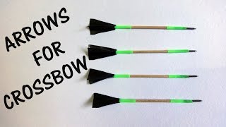 How to make arrow for CROSSBOW [upl. by Larena]