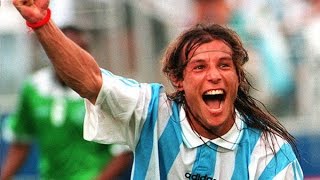 Claudio Caniggia ★ Goals Skills amp Assists [upl. by Gairc354]