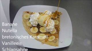 crêpe banane glacée berlin [upl. by Salomo]