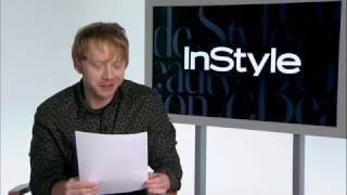 Rupert Grint reads Ed Sheeran’s ‘Thinking out Loud’ March 16 2017 [upl. by Llehctim410]