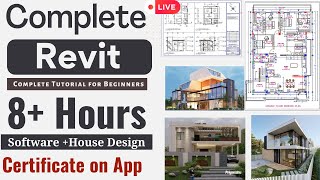 Complete Revit Beginners Tutorial  Revit Tutorial with Detailed Project [upl. by Iphigeniah]