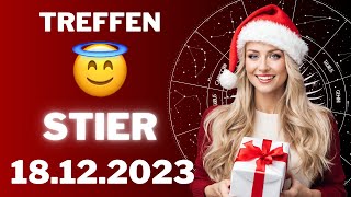 STIER ♉️🎄 ÜBERRASCHUNG ZU WEIHNACHTEN 🤩 Horoskop  18Dezember 2023 stier tarot [upl. by Lupiv]