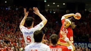 EHF EURO 2014  DENMARK vs CROATIA  Final Round Semifinal [upl. by Tierney]