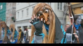 43 Gmünder Fasnetsumzug  Schwäbisch Gmünd 2017  Faschingsumzug  Hexen Special [upl. by Ycnay]