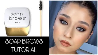 How to do soap brows Nepali🇳🇵Sangita Shahi [upl. by Malvina563]