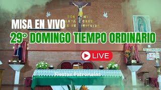 Misa en vivo 🔴 29° Domingo Tiempo Ordinario 💚 [upl. by Aidualc]