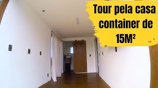 TOUR MINI CASA CONTAINER de 15 m2  Ep28 [upl. by Eletnahc245]